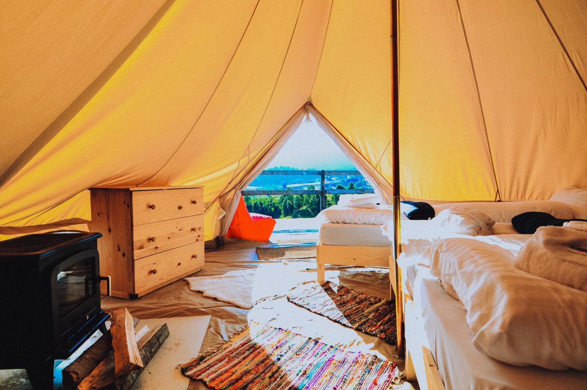 Ursa Mica Glamping Resort Şirnea Exterior foto