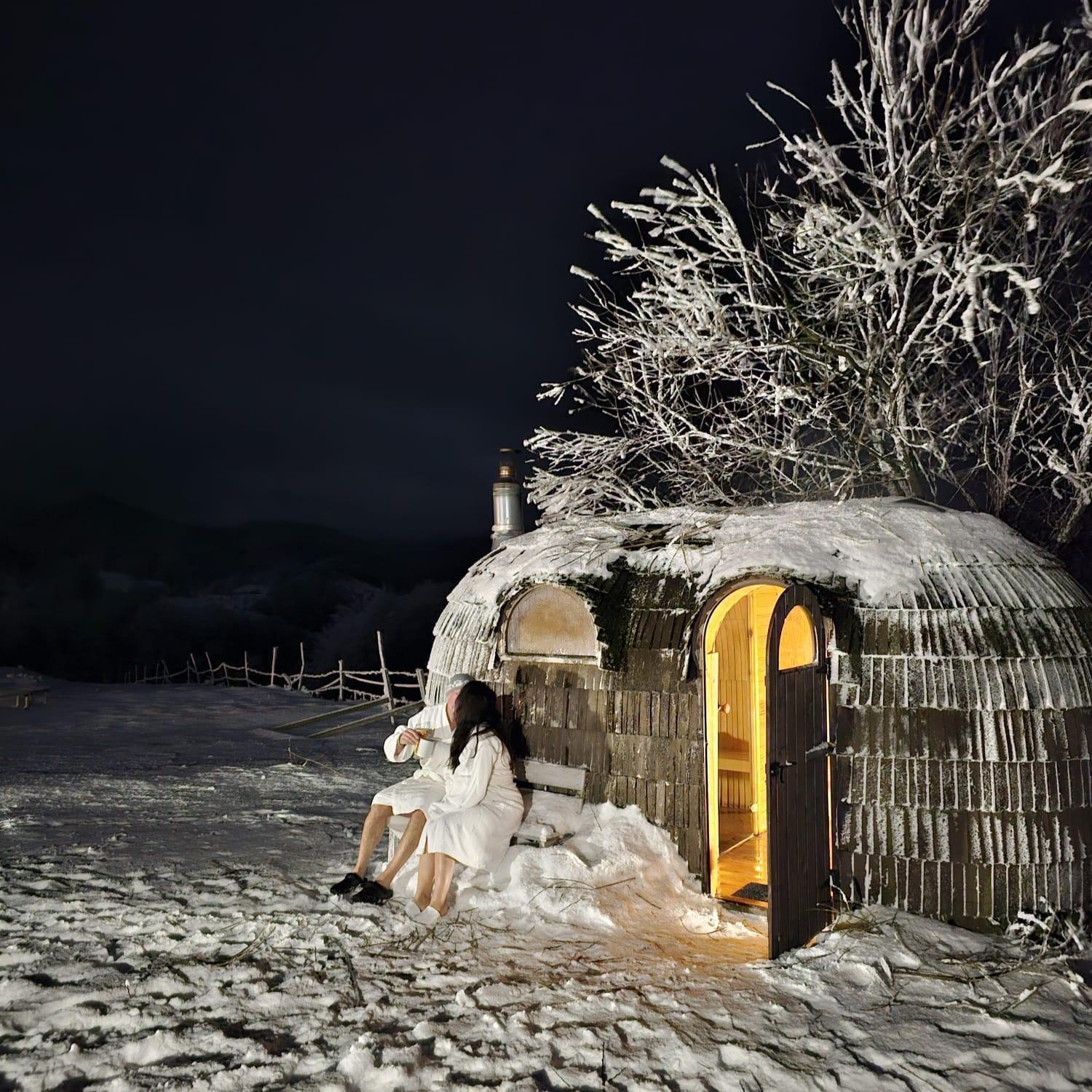 Ursa Mica Glamping Resort Şirnea Exterior foto