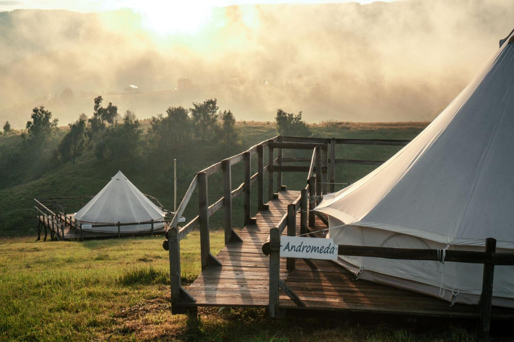 Ursa Mica Glamping Resort Şirnea Exterior foto
